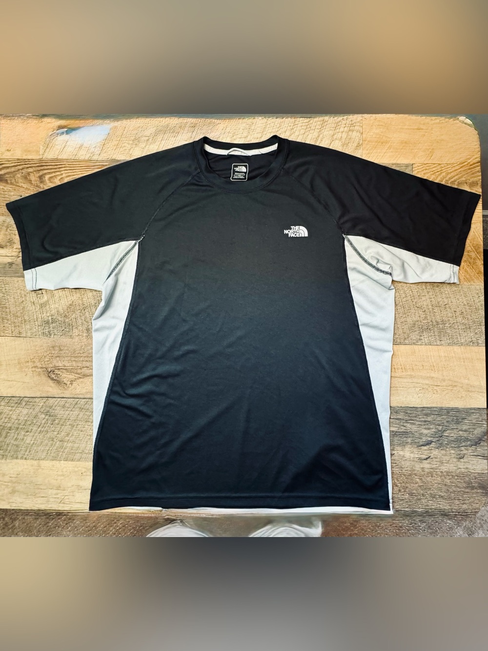 The North Face Black & Gray Short Sleeve Performance Tee